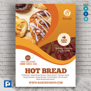 Bakeshop Creative Flyer