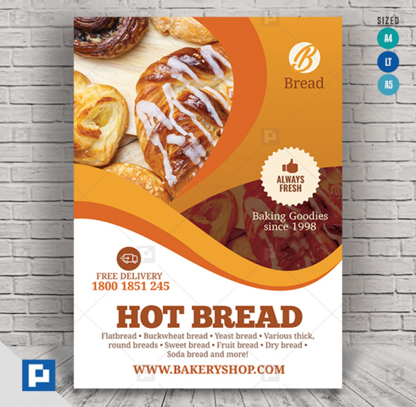 Bakeshop Creative Flyer