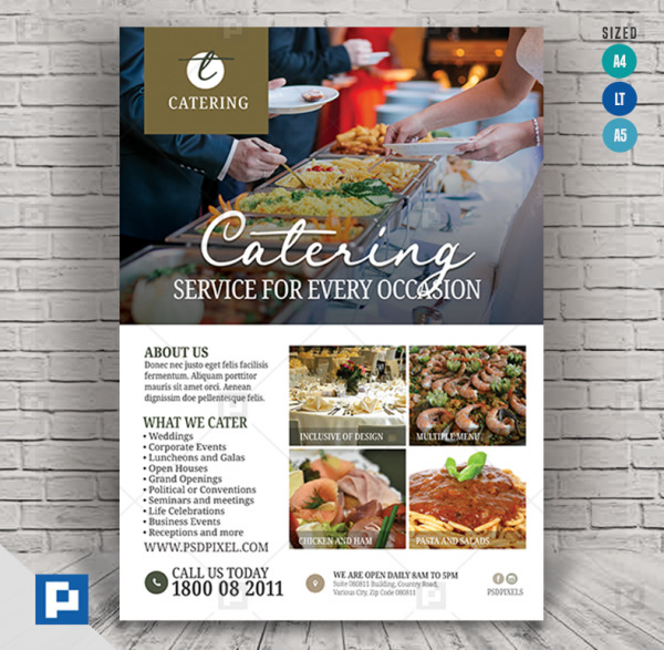 Catering Services Flyer