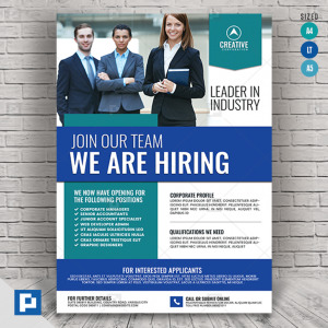 Corporate Hiring Flyer