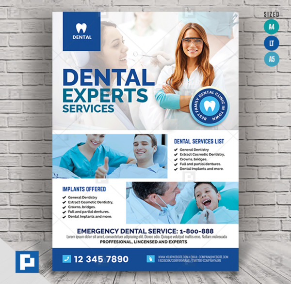 Cosmetic Dentistry Promotional Flyer