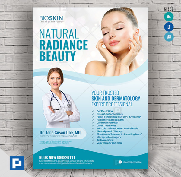 Dermatology Services Flyer