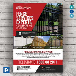 Fencing Company Flyer