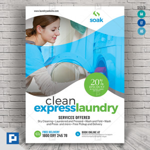 Laundry Services Flyer