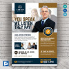 Law Firm and Legal Services Flyer
