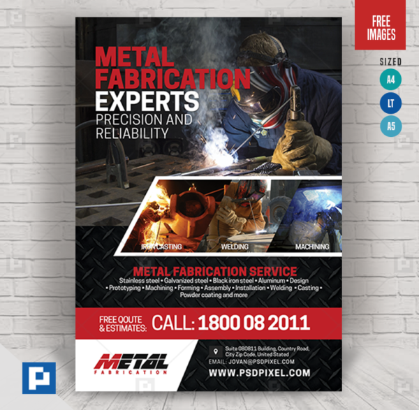 Metal Fabrication Services Flyer