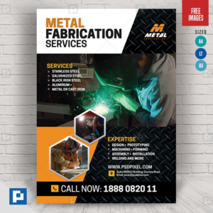 Metal Works and Fabrication Flyer