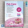 Pet Spa Center Flyer