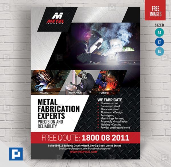 Steel Fabrication Services Flyer