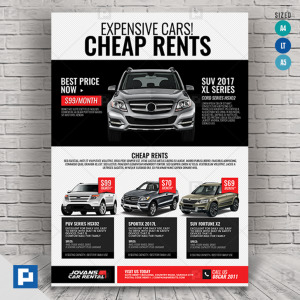 Car Rental Services Flyer