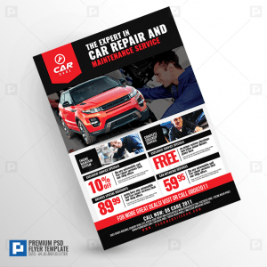 Car Repair and Maintenance Flyer