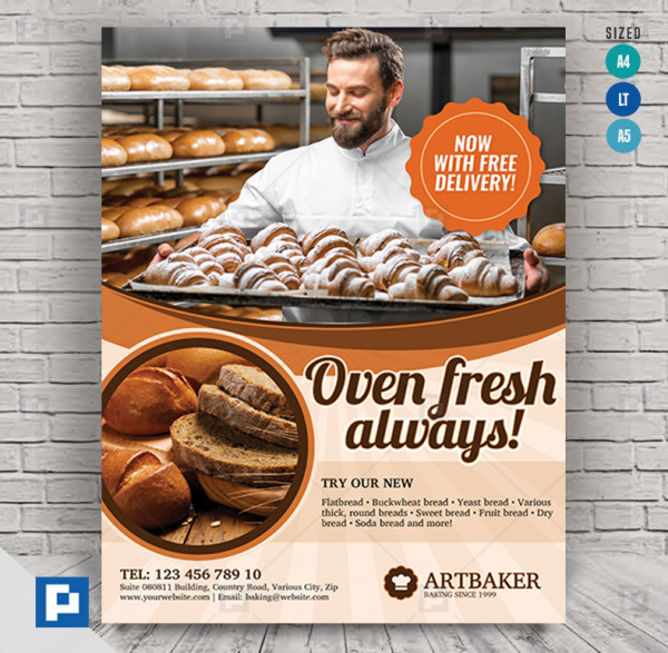 Bakery Store Flyer