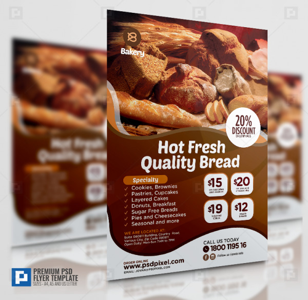 Bakery Services Flyer