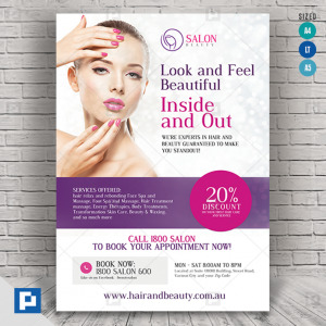 Beauty Parlor Serivices Flyer