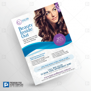 Beauty Salon and Hair Flyer