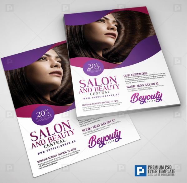 Beauty Salon and Spa Flyer,,