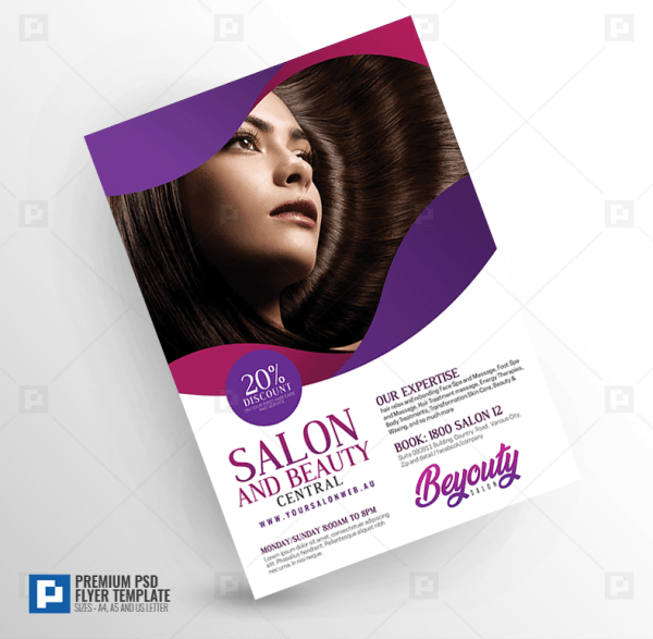 Beauty Salon and Spa Flyer