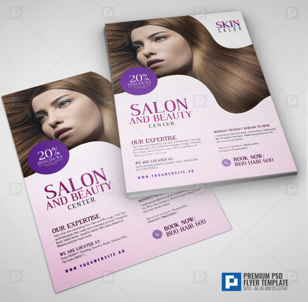 Beauty and Spa Center Flyer