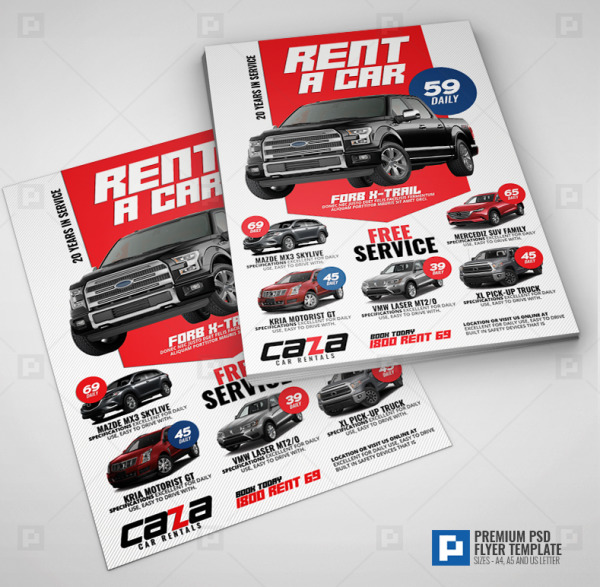 Car Rental Company Flyer
