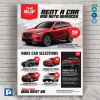 Car Rental Promotional Flyer