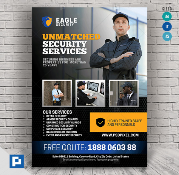 Commercial Security Flyer