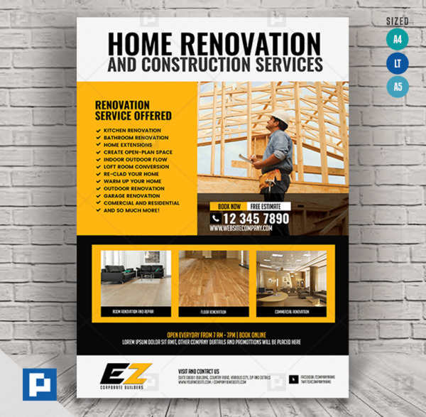 Construction Company Flyer