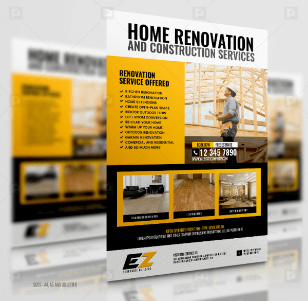 Construction Company Flyer