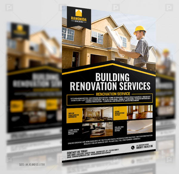 Construction Services Flyer