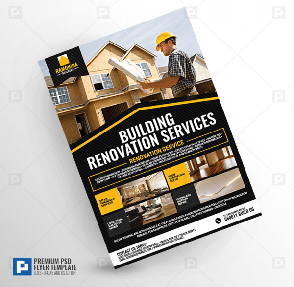 Construction Services Flyer