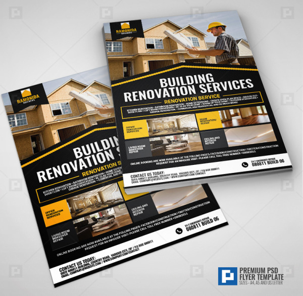 Construction Services Flyer