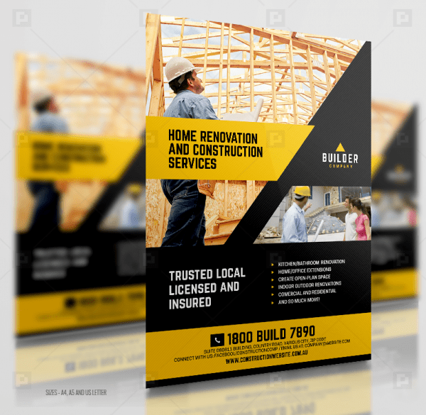 Construction and Builder Flyer