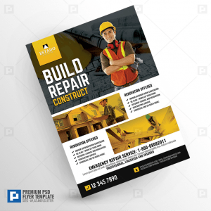 Construction and Building Company Flyer
