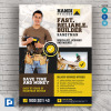 Construction and Building Contractor Promotional Flyer