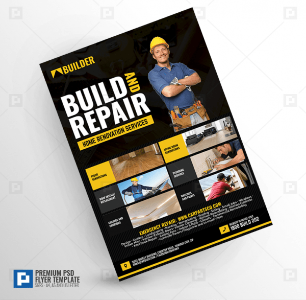 Construction and Renovation Services Flyer