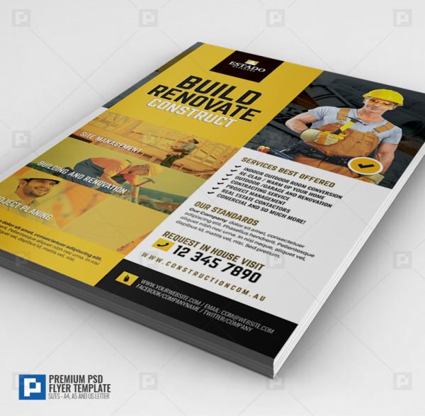 Contractor and Builder Flyer