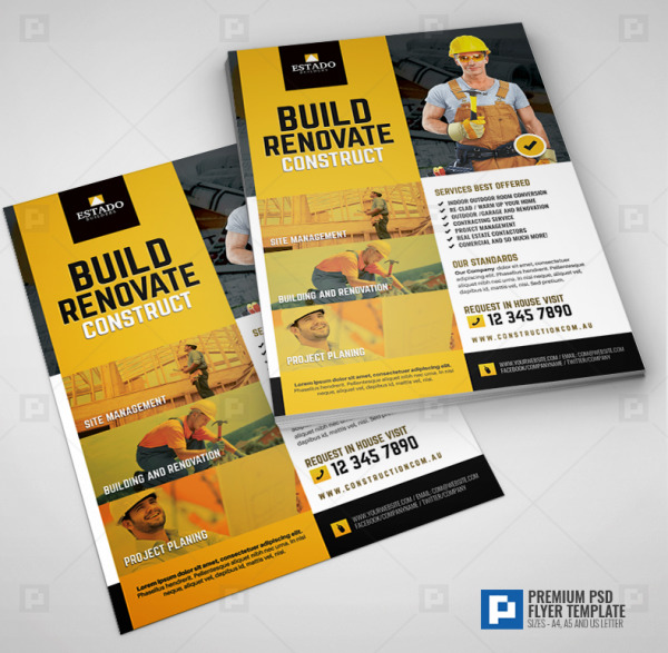 Contractor and Builder Flyer