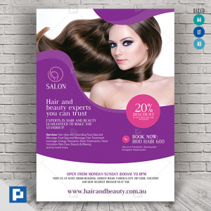 Hair and Beauty Salon Flyer