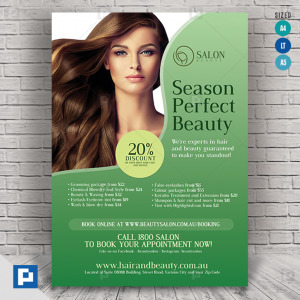 Hair and Make-up Salon Flyer