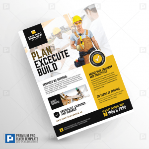 Home Renovation and Construction Flyer