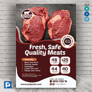 Meat Shop Flyer