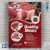 Meat Shop Promotional Flyer
