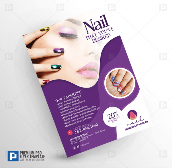 Nail Salon Creative Flyer