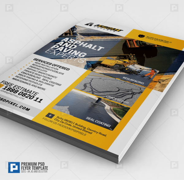 Paving Contractor Flyer