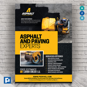 Paving Services Flyer