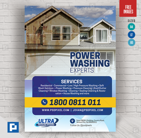 Power Cleaning Services Flyer