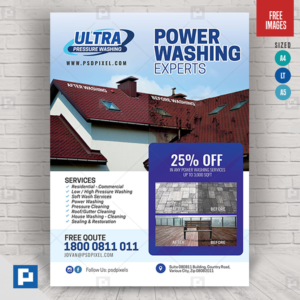 Power Wash Company Flyer