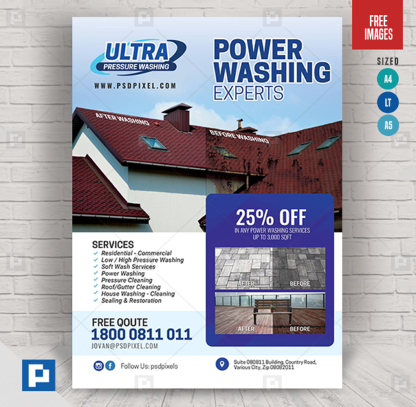 Power Wash Company Flyer