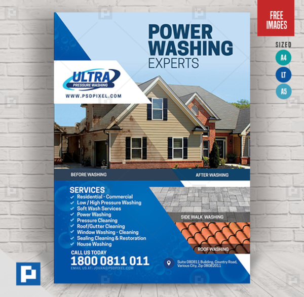 Power Washing Services Flyer