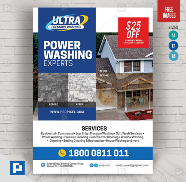 Pressure Cleaning and Washing Flyer