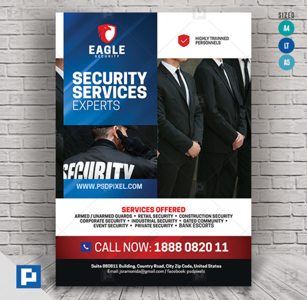 Private Security Company Flyer